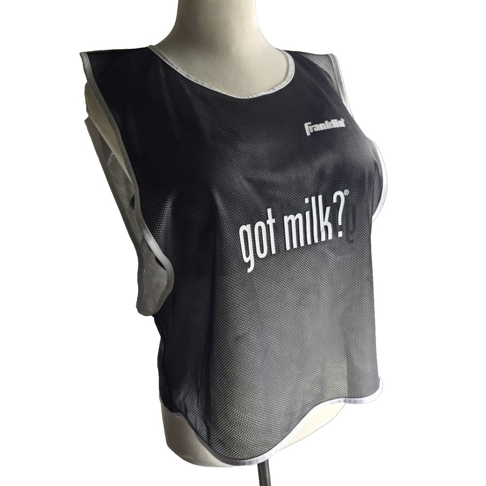 Vintage Franklin x Got Milk? Reversible Mesh Jersey Tank Top One Size Fits All‎
